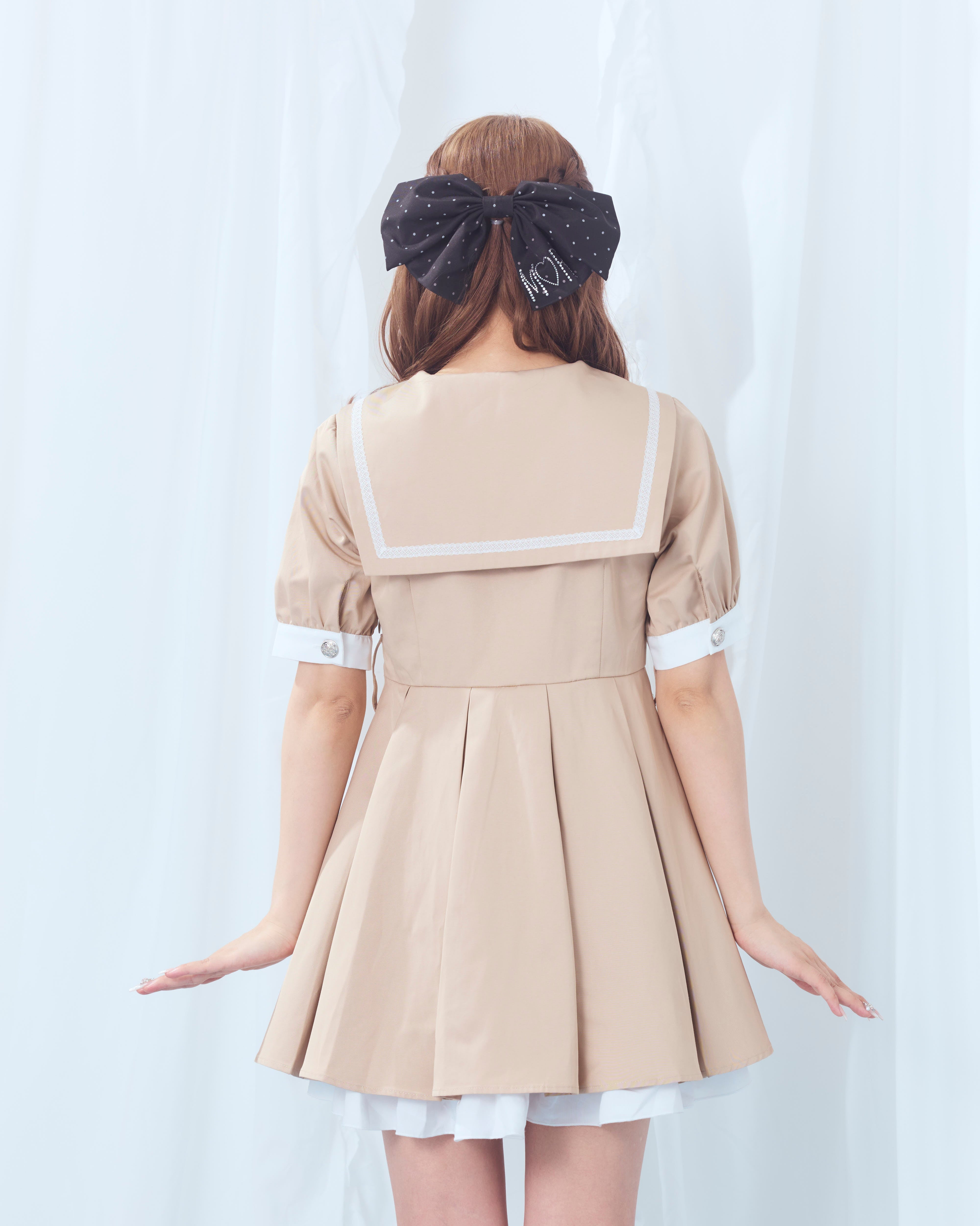sailor collar marine onepiece