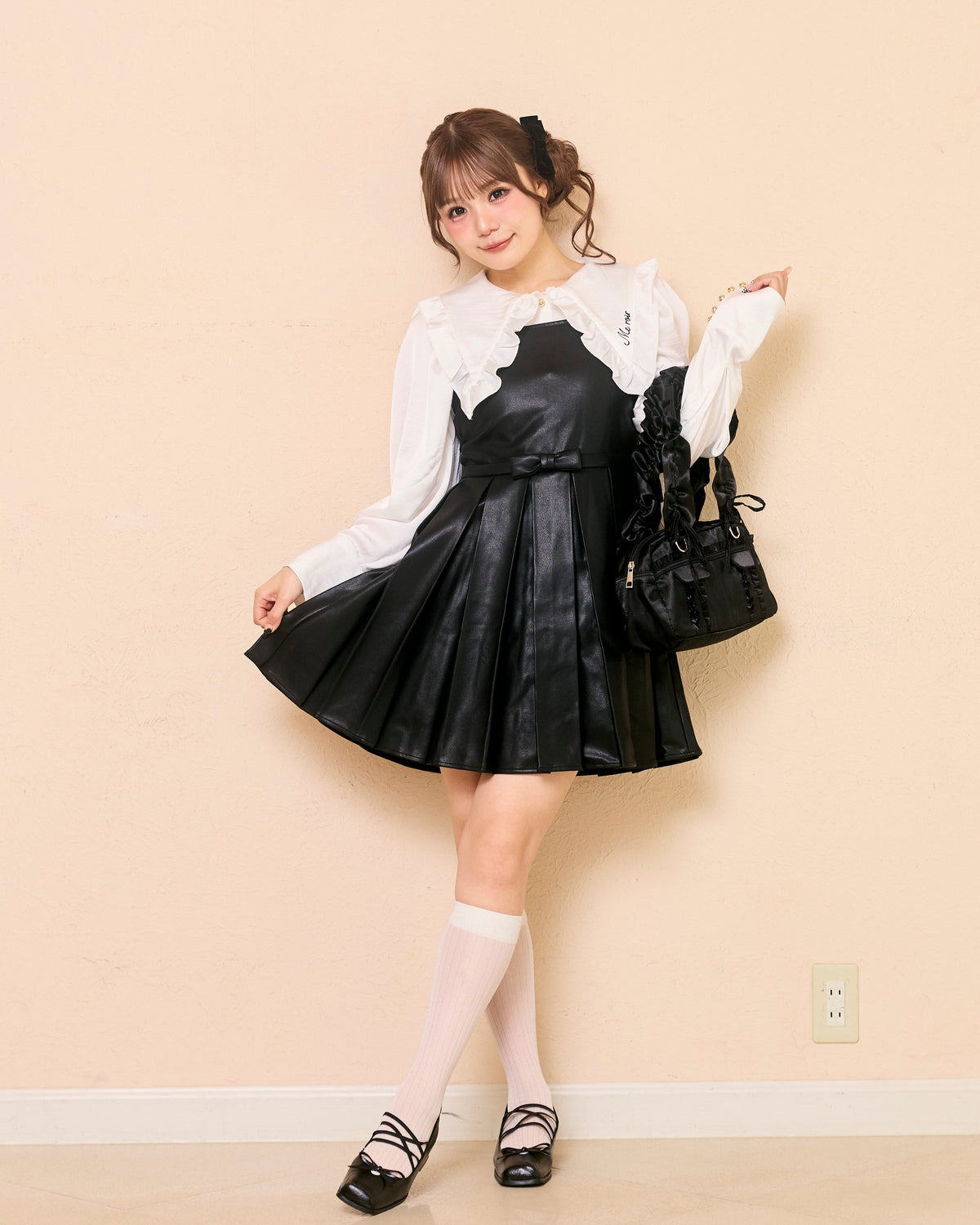 vintage frill blouse