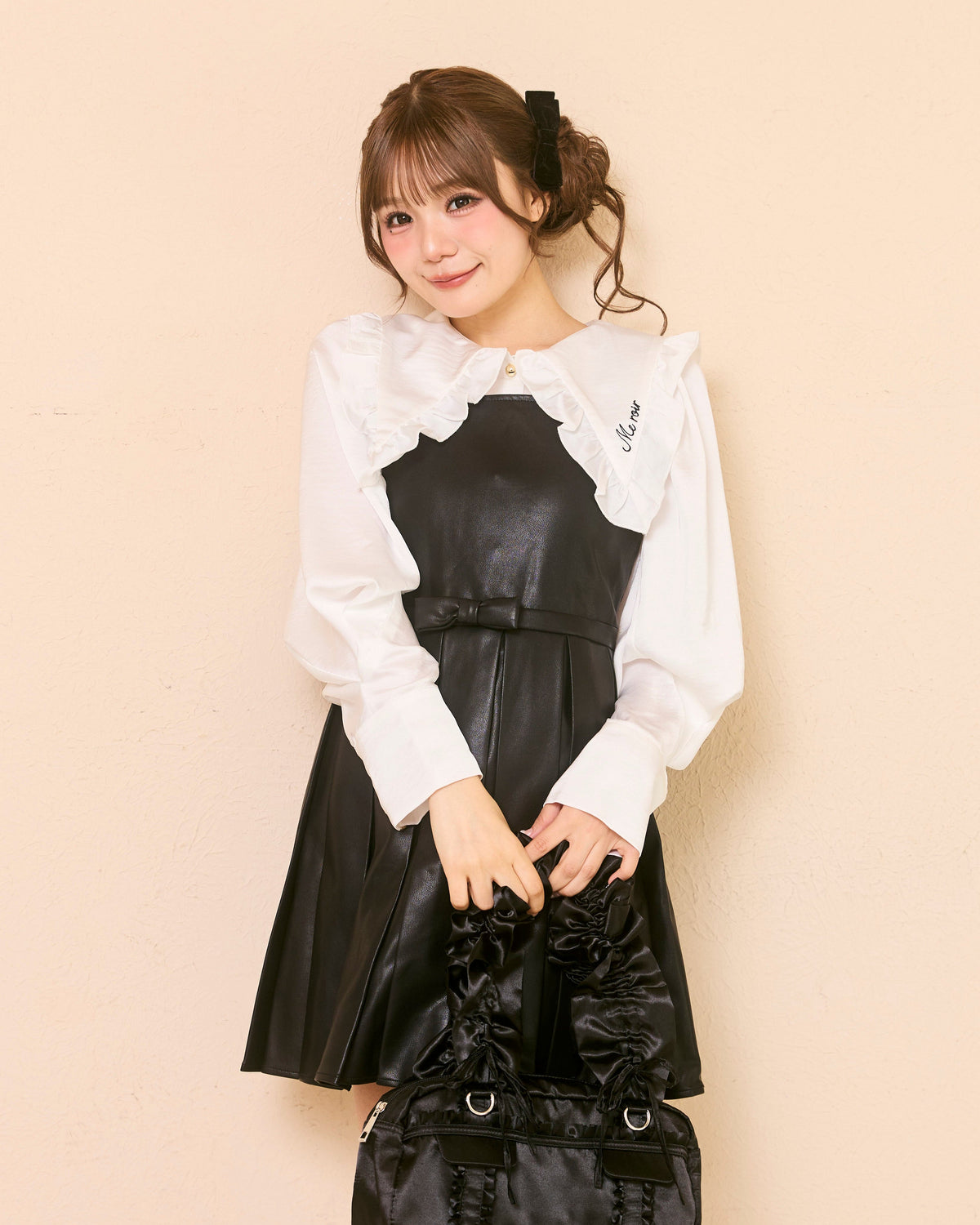 vintage frill blouse