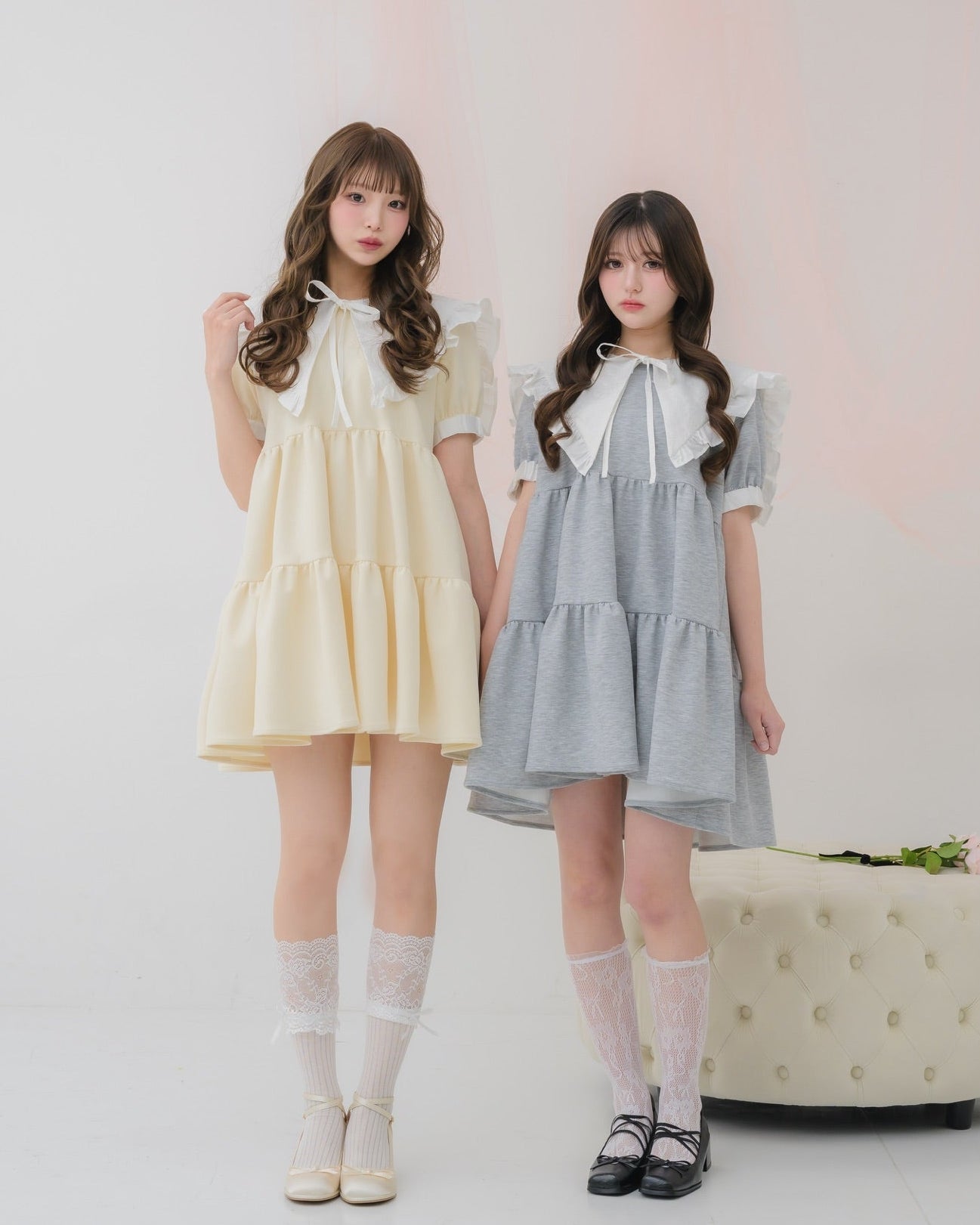 tierd sweat mini onepiece