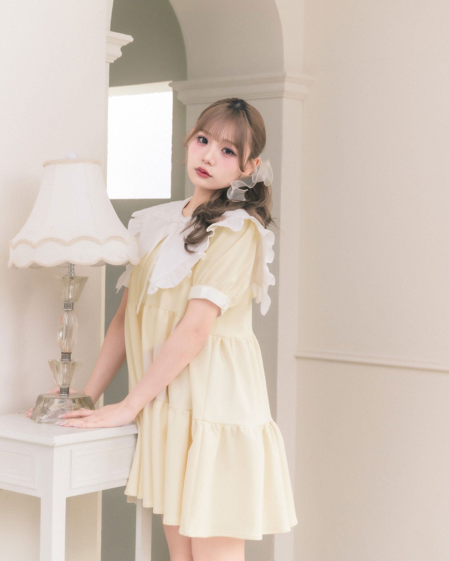 tierd sweat mini onepiece