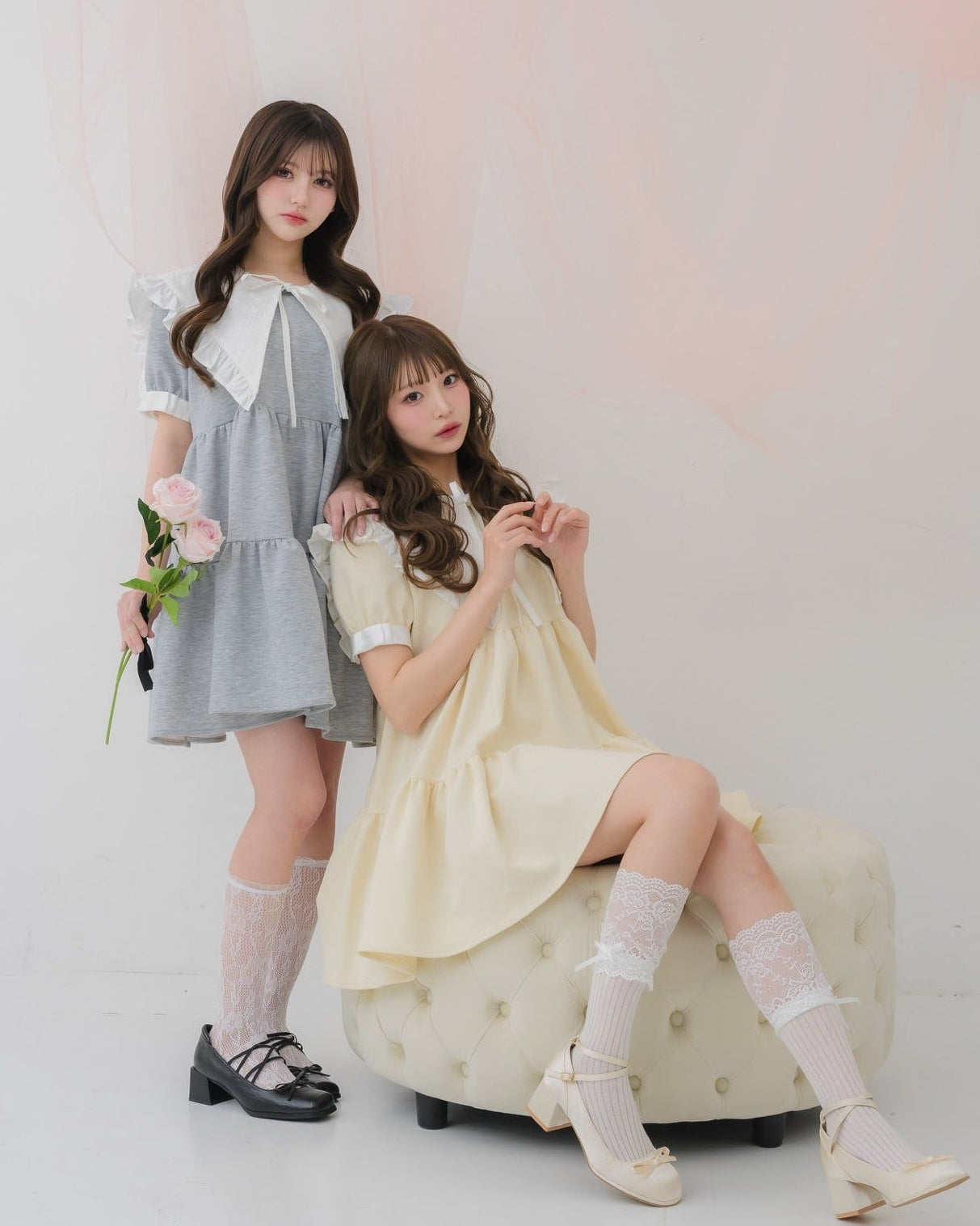 tierd sweat mini onepiece