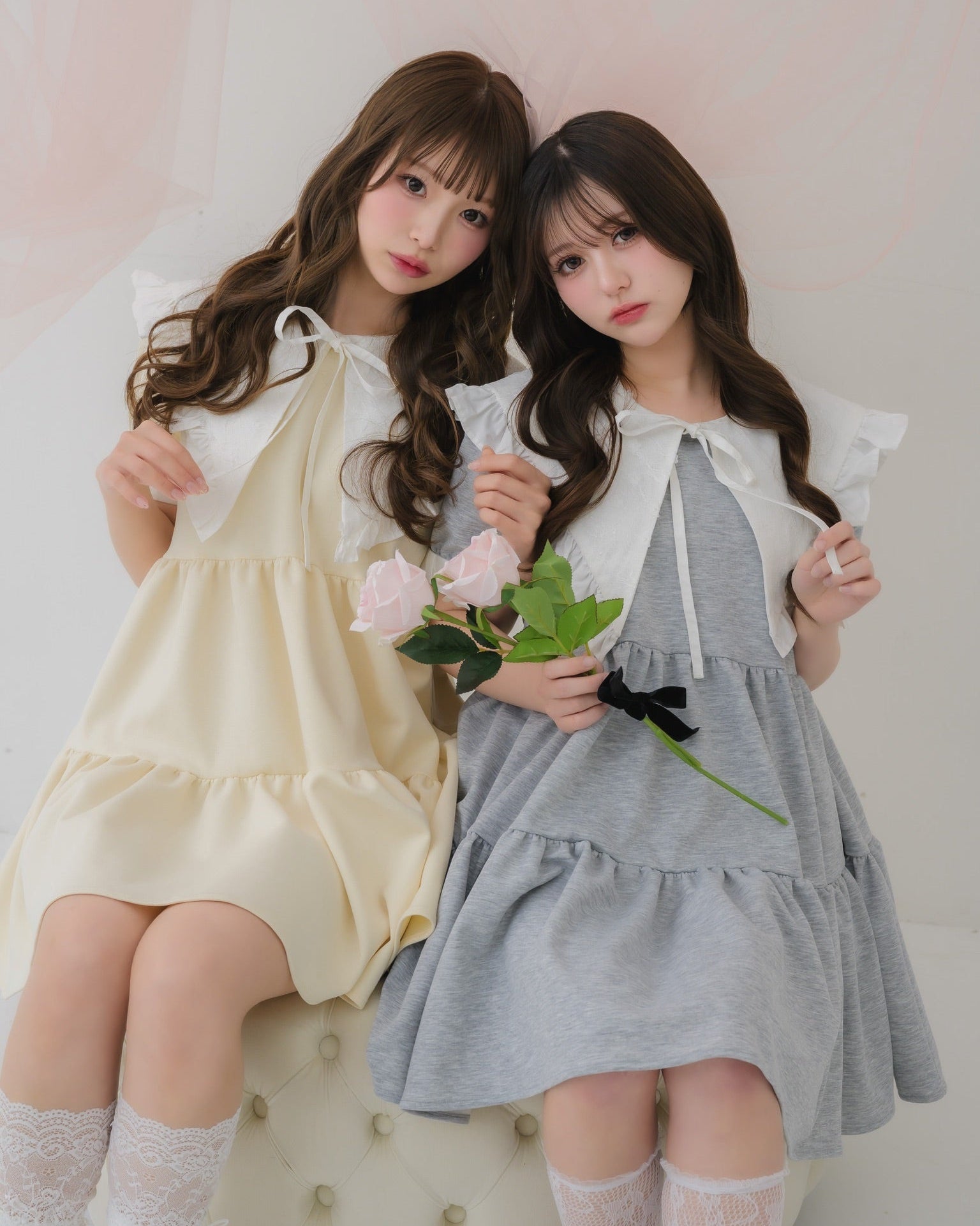 tierd sweat mini onepiece