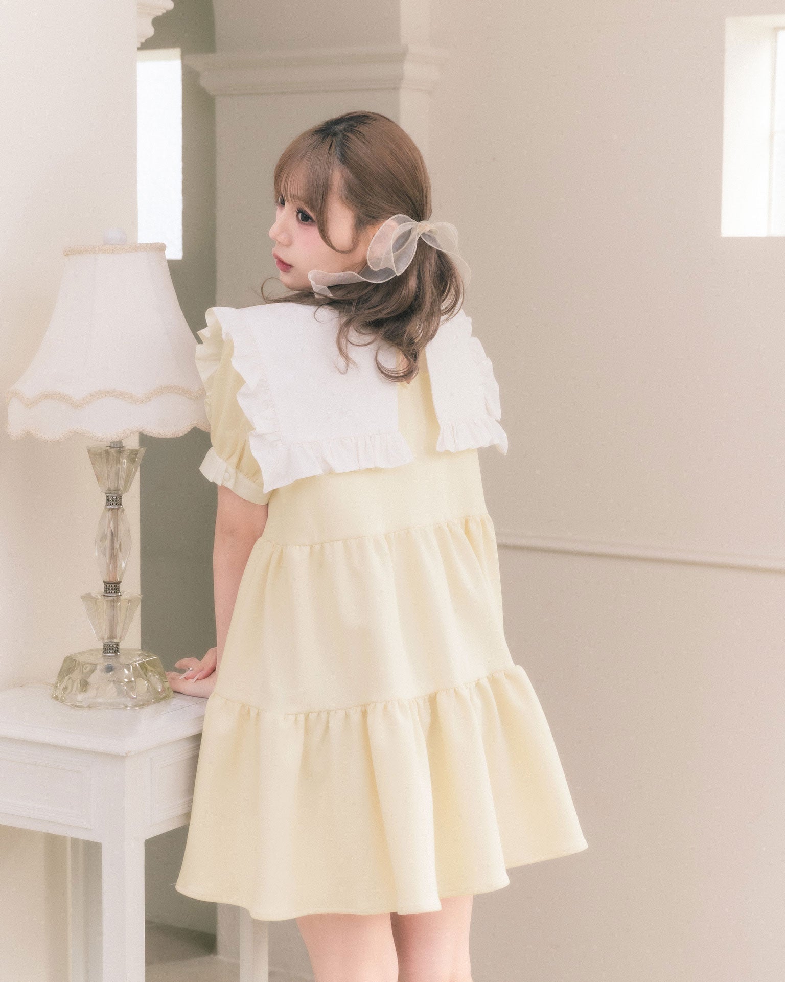 tierd sweat mini onepiece