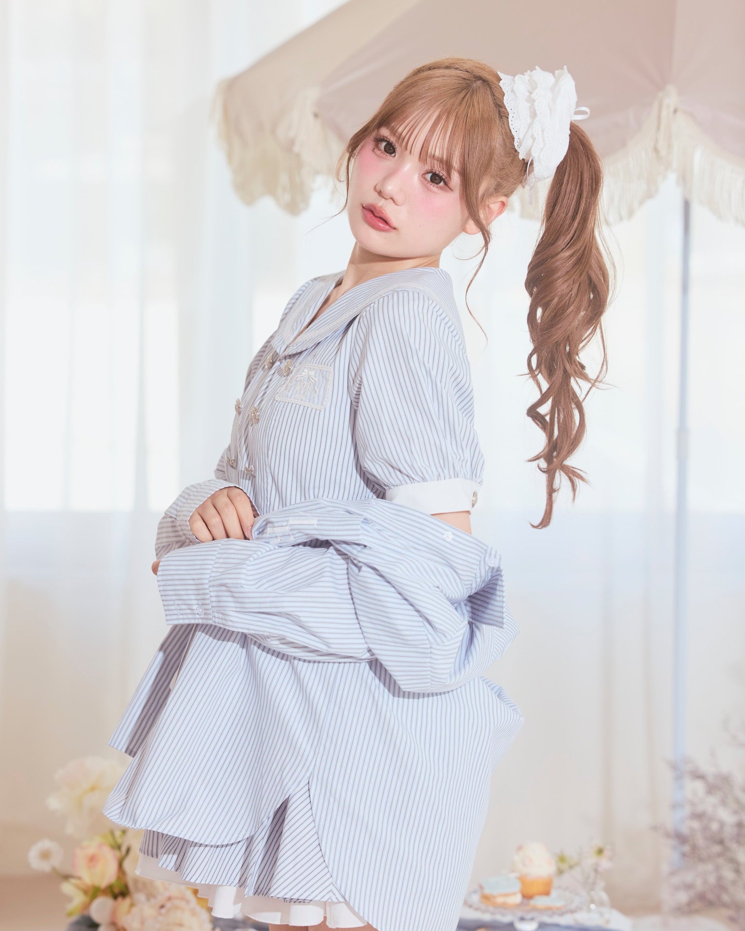 sailor collar marine onepiece