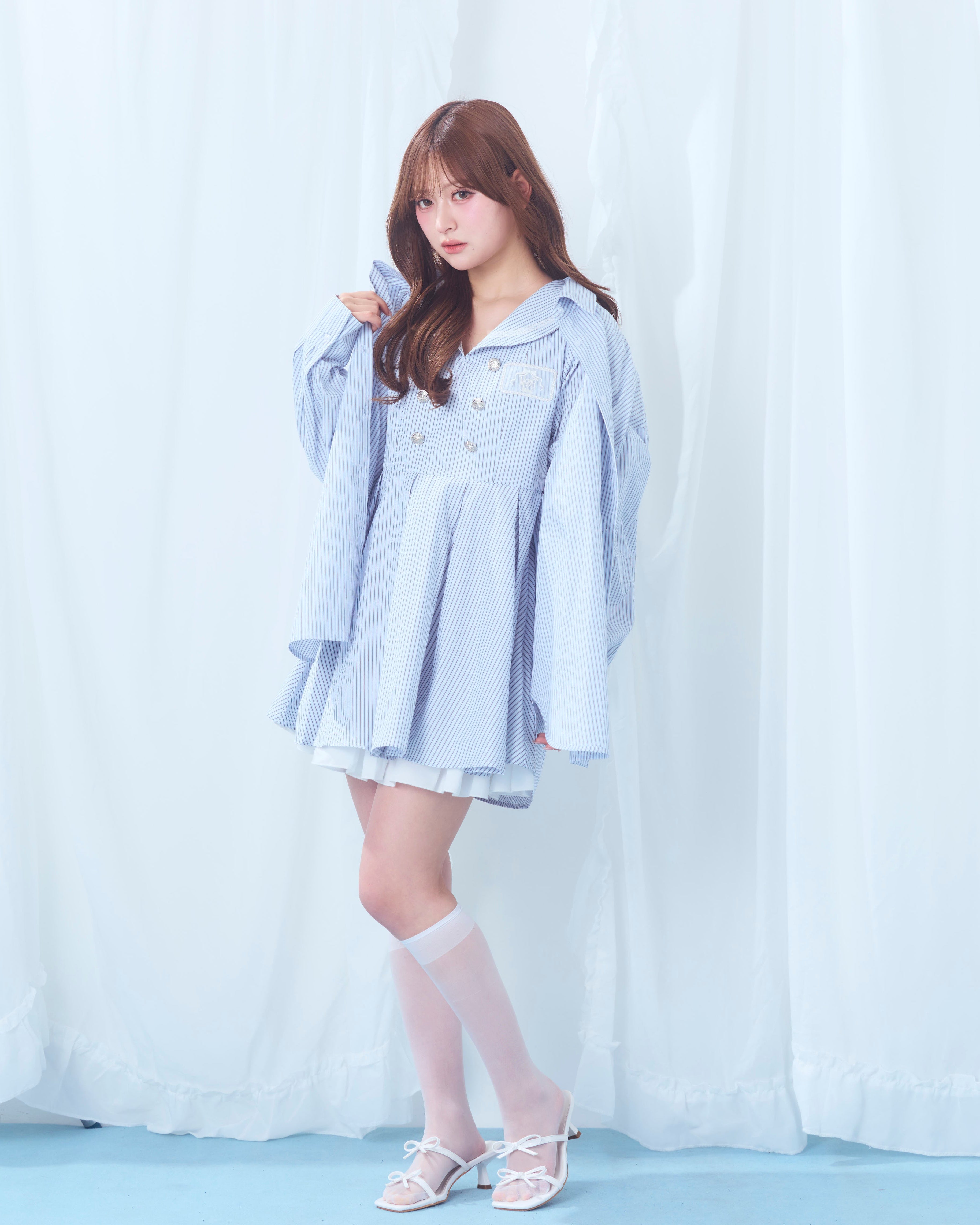 sailor collar marine onepiece
