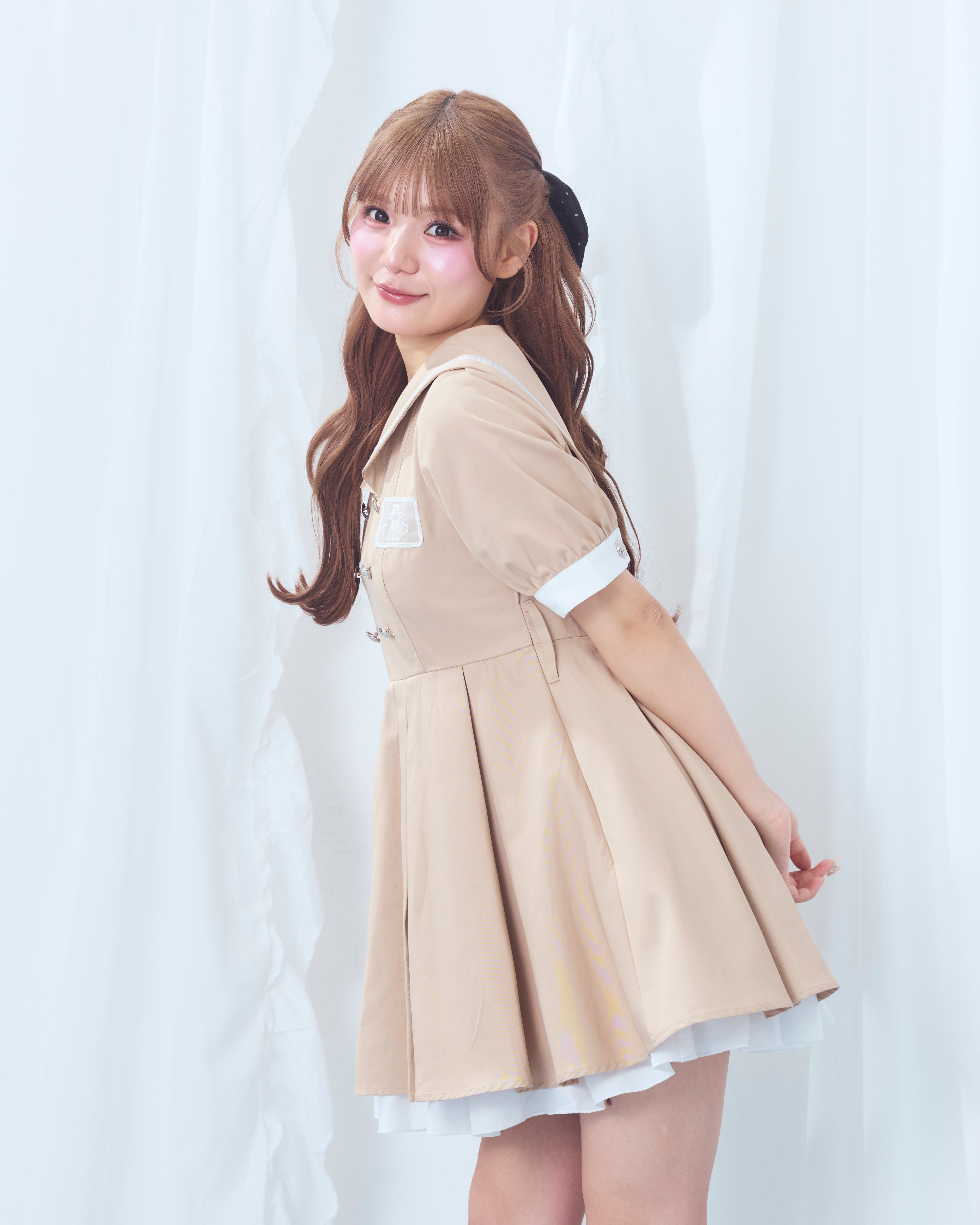 sailor collar marine onepiece