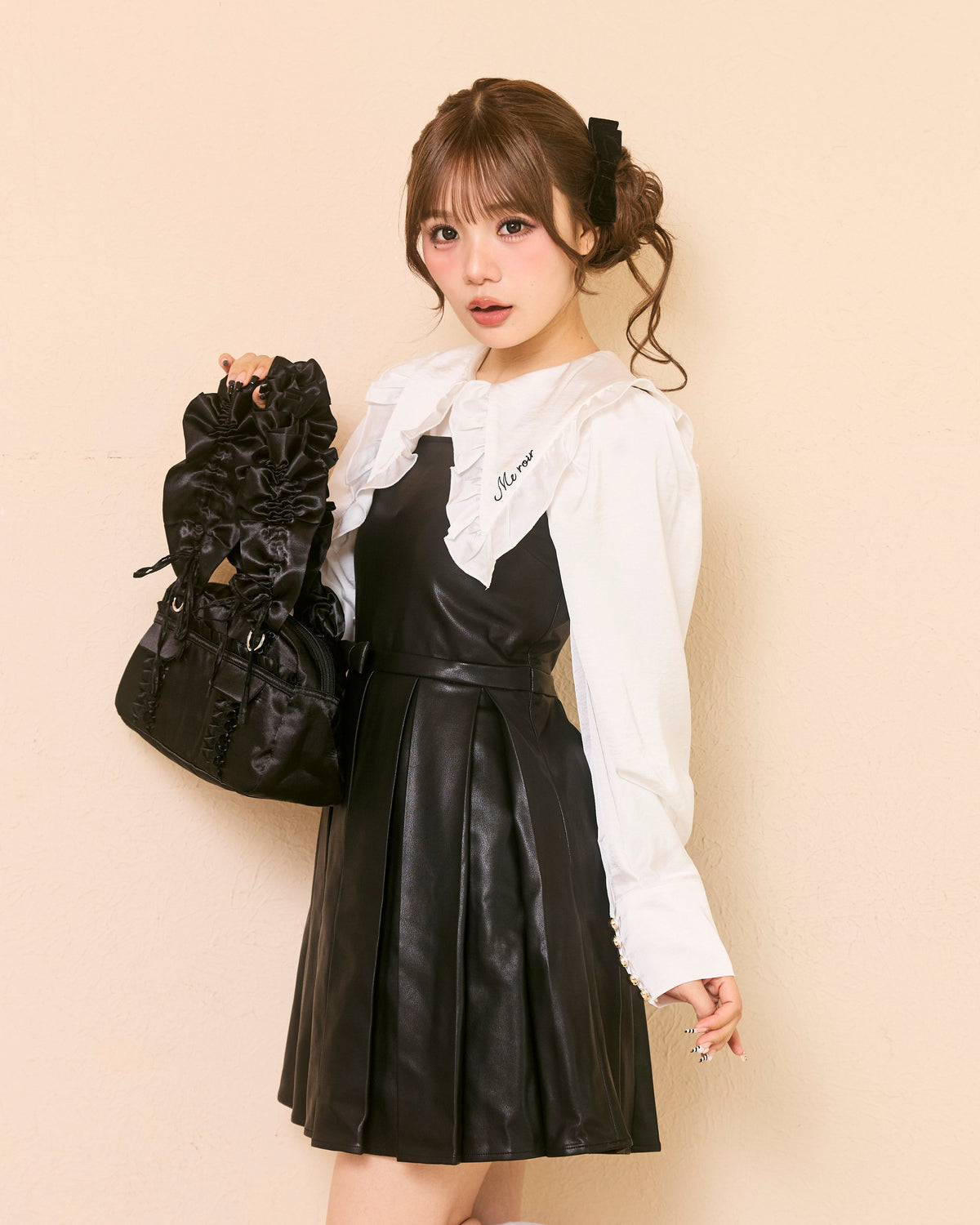 vintage frill blouse