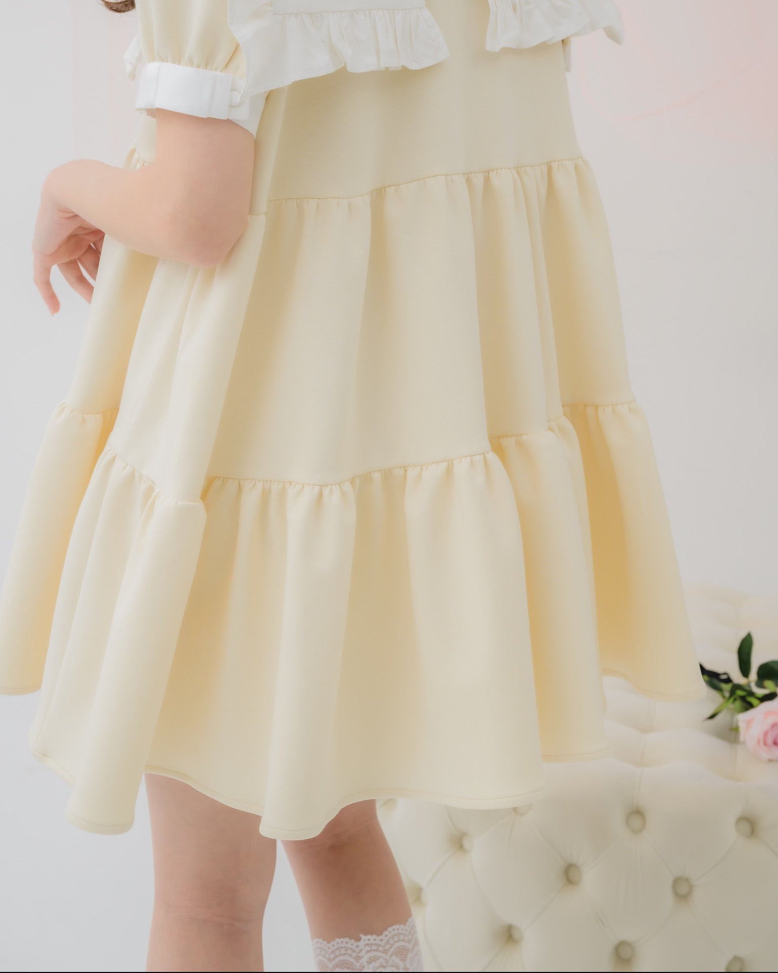 tierd sweat mini onepiece