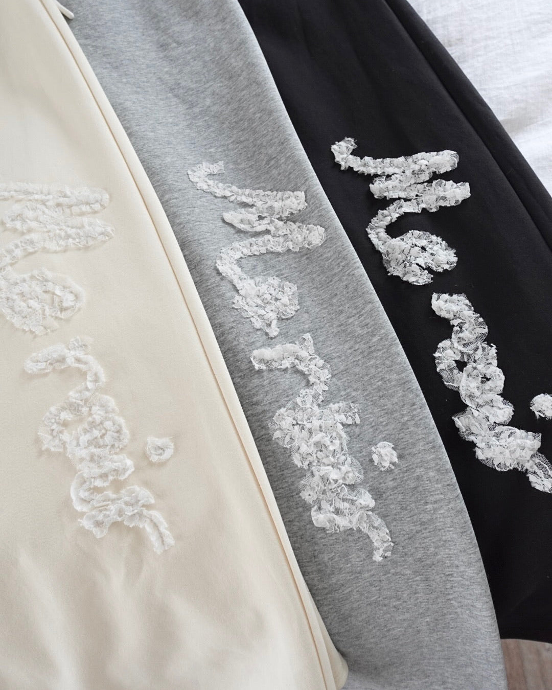 girly french lace pants