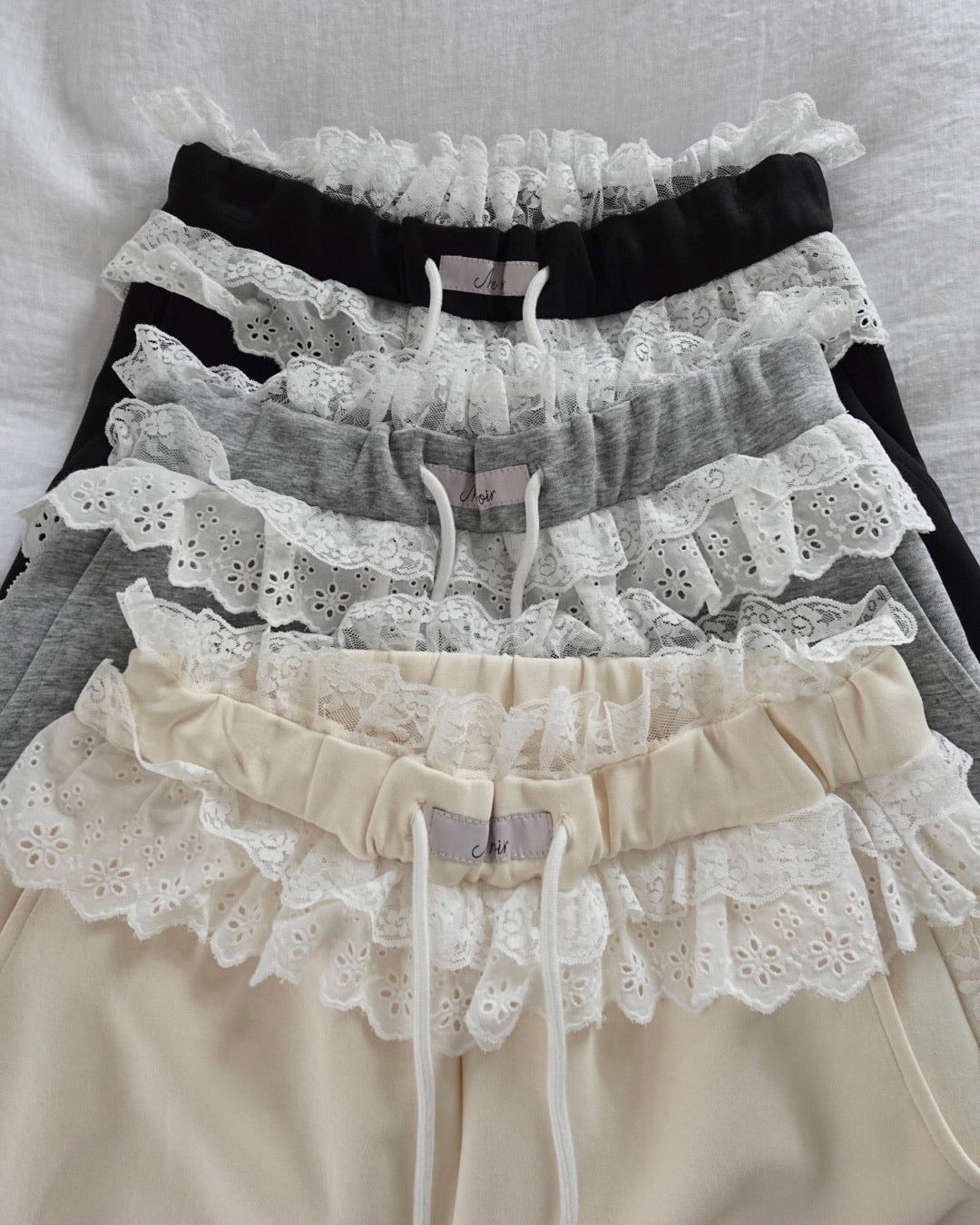 girly french lace pants