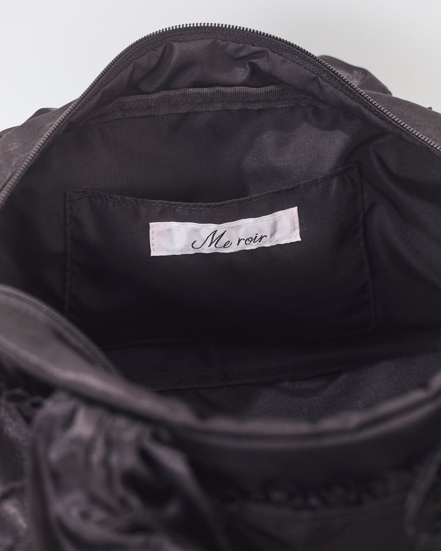 satin boston bag