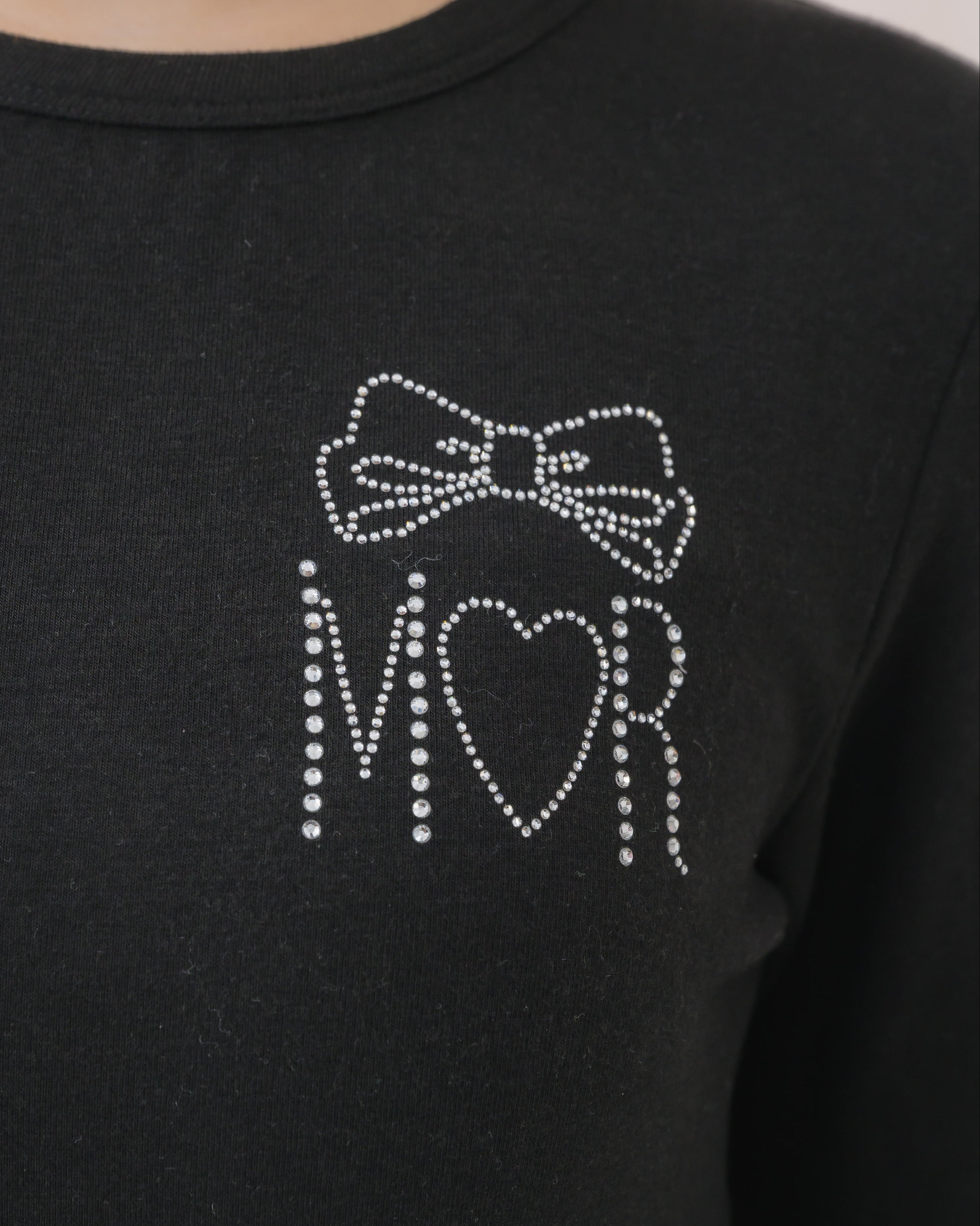 cream peplum long tshirt