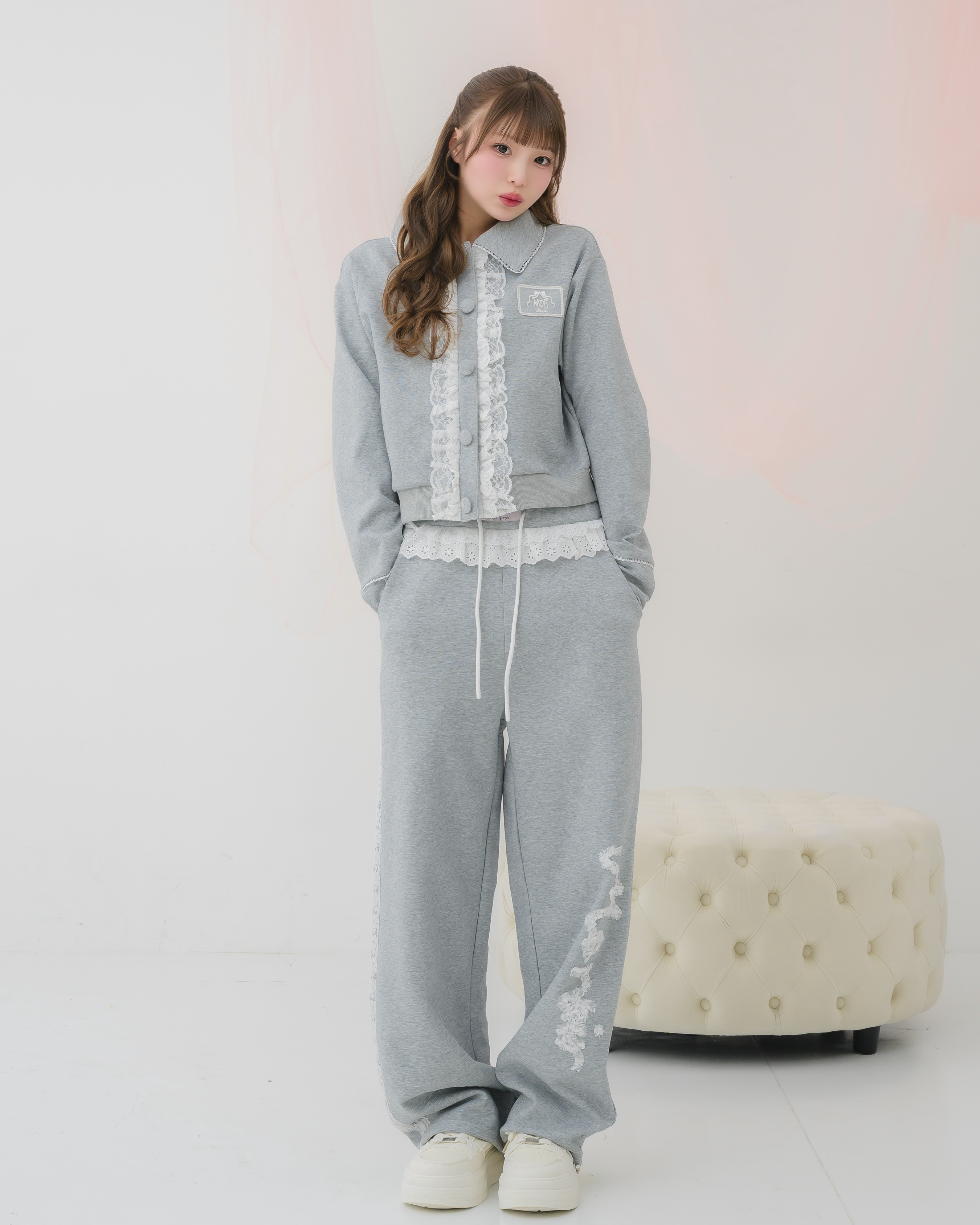 girly french lace pants