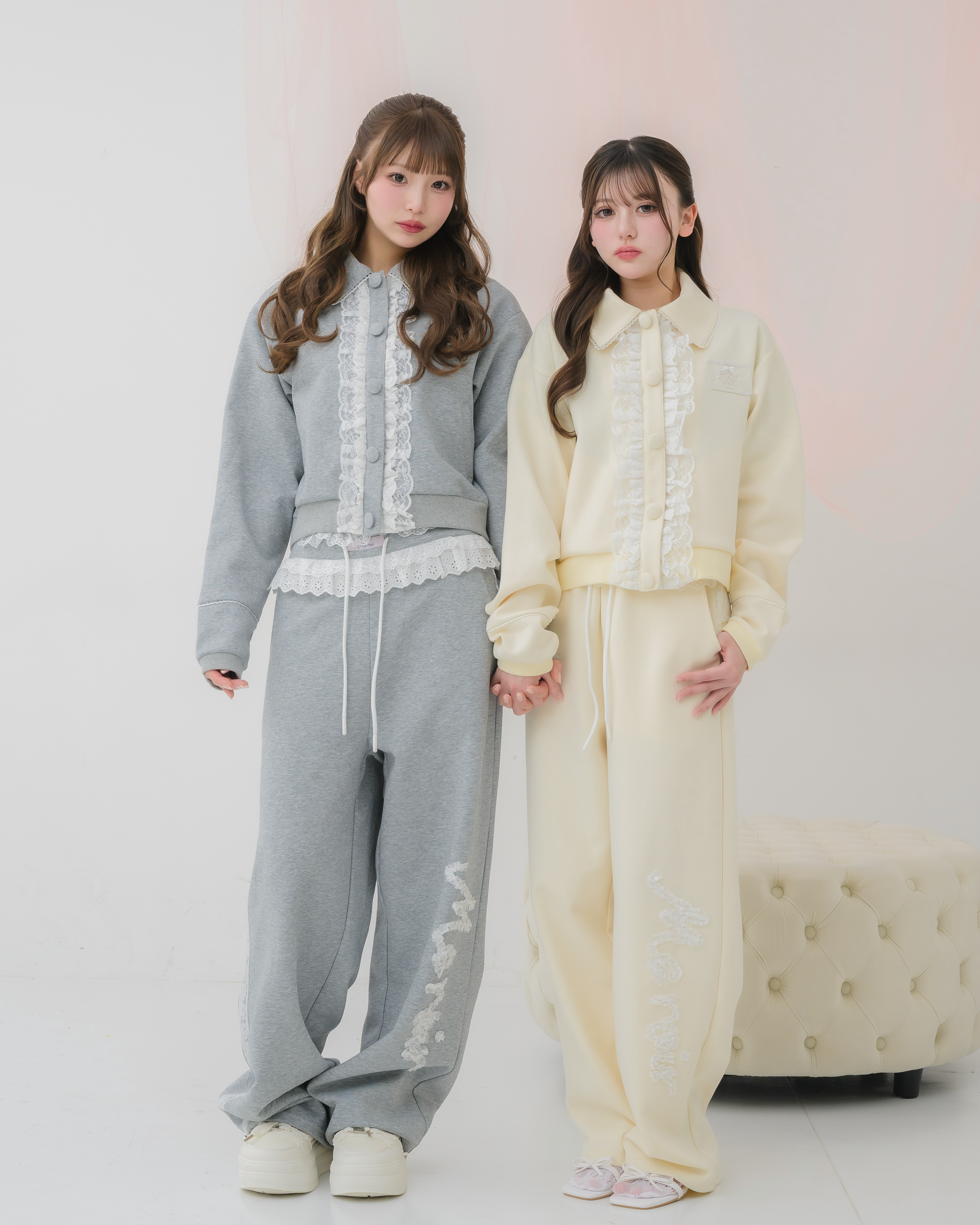 girly french lace pants