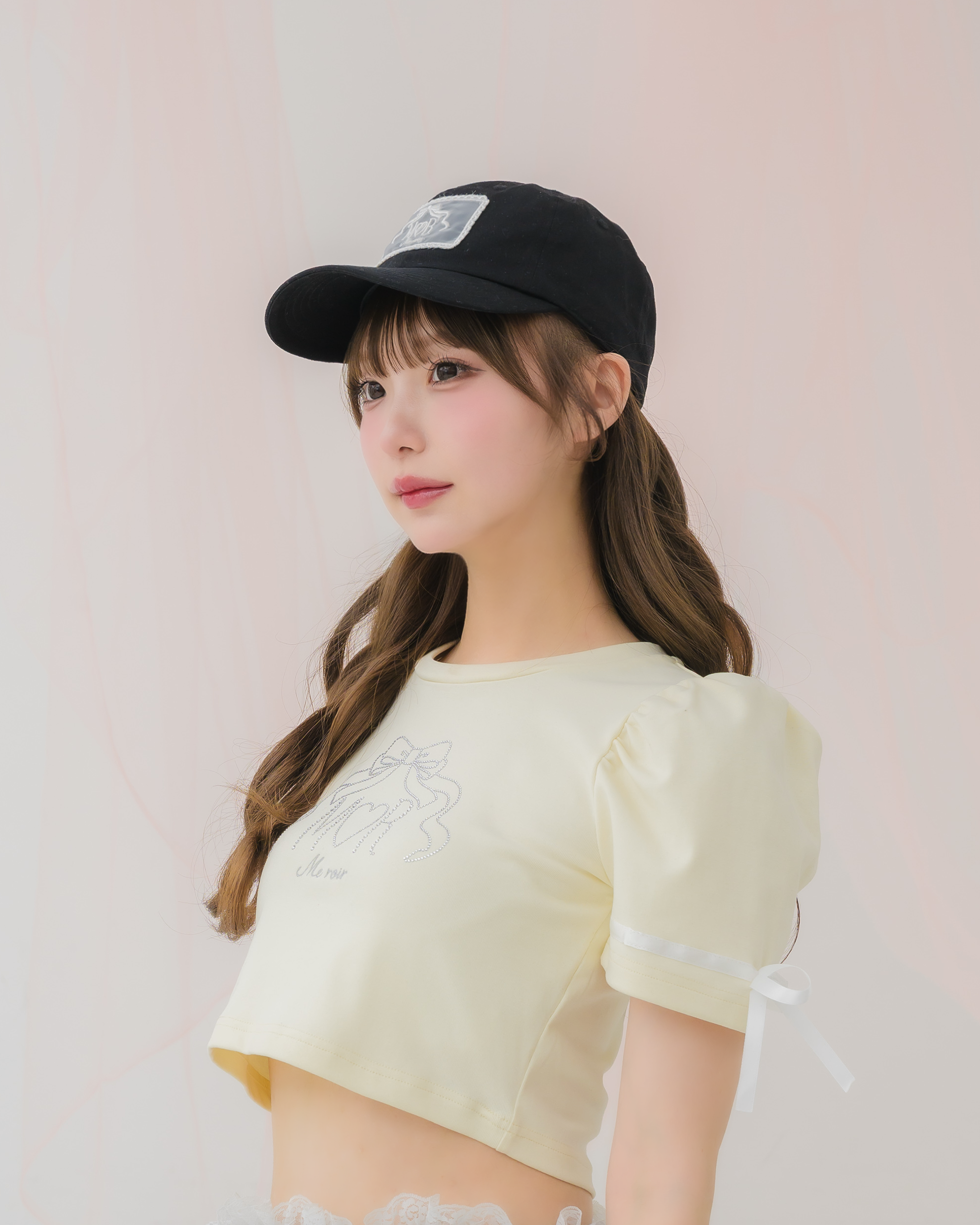 cherie ribbon cap
